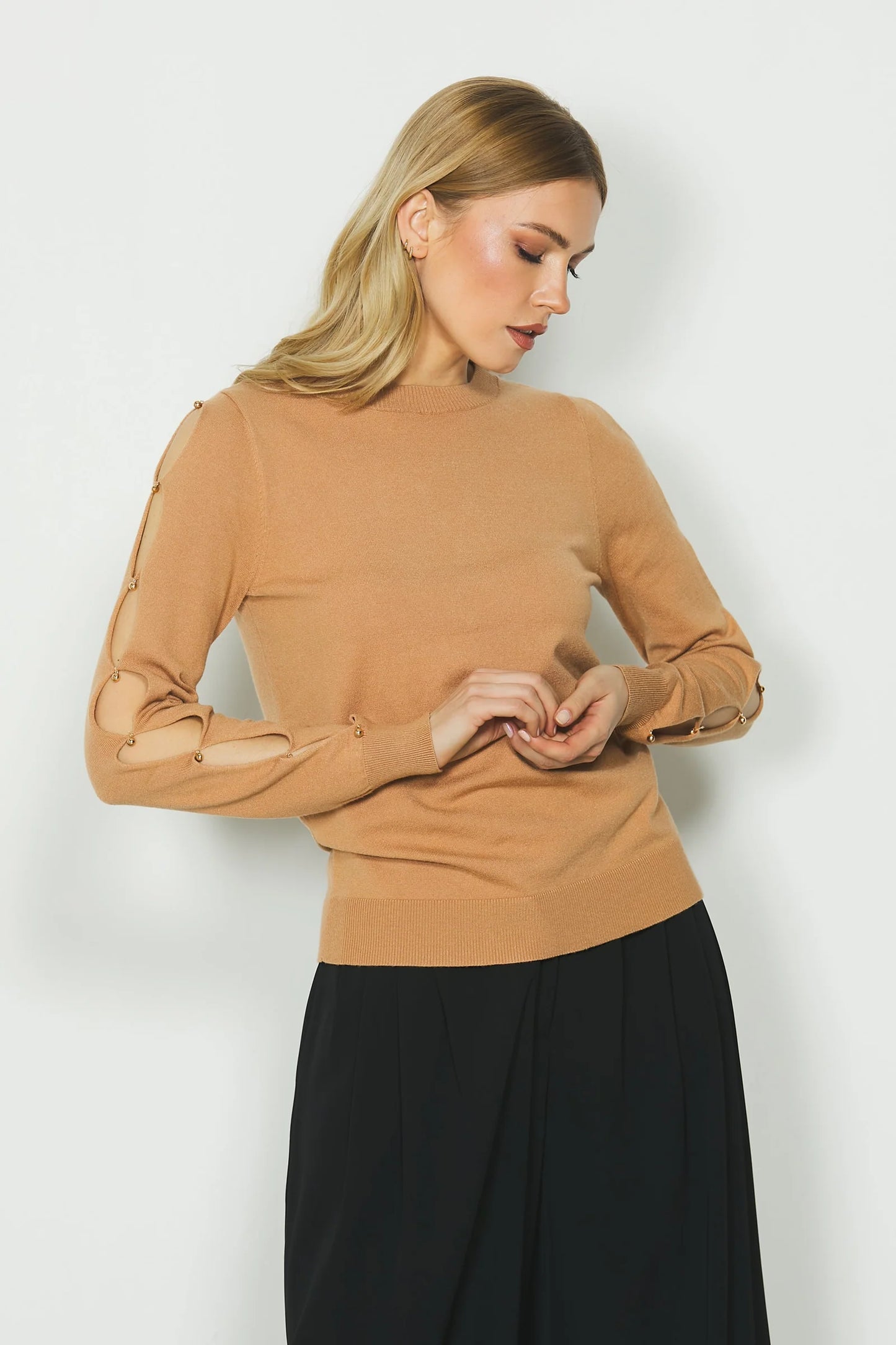 Pull camel bijoux Ludovica, Relish