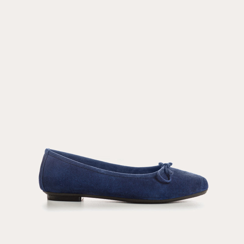 Ballerine Harmony bleu ocean, Reqins