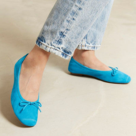 Ballerine Harmony turquoise, Reqins