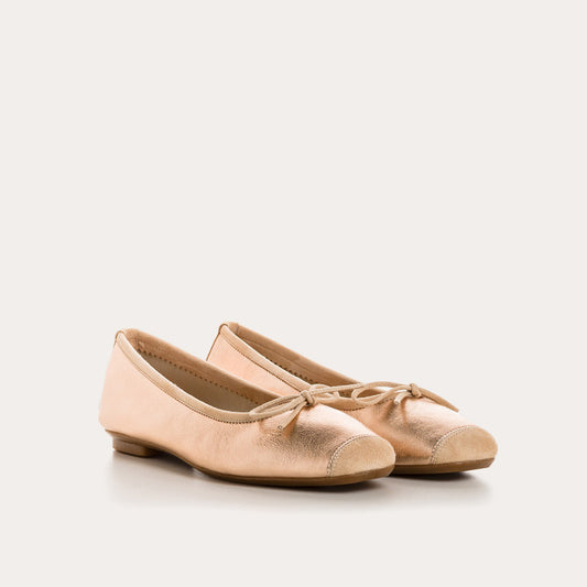 Ballerine Harmony rose metal, Reqins